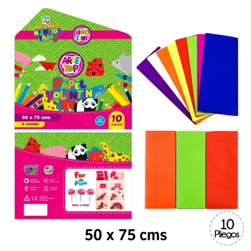 Block Arte Top Papel Volantin