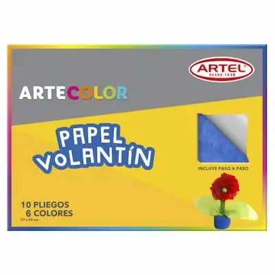 Block Artel Papel Volantin
