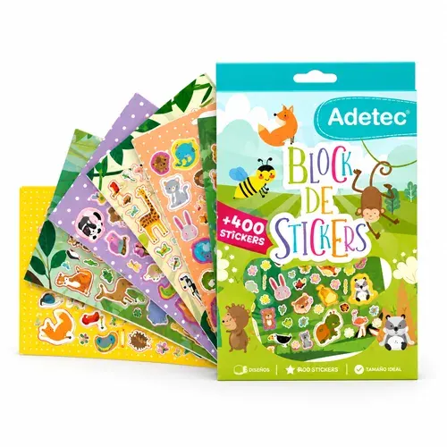 Block Stickers Animalitos