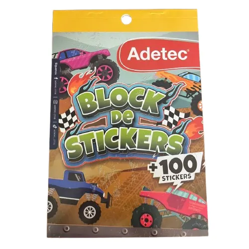 Block Stickers Auto Monstruo