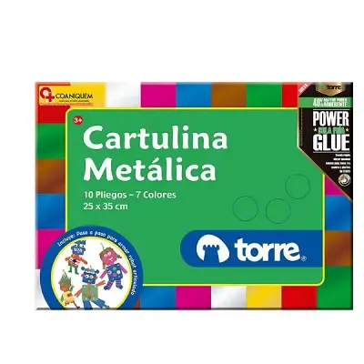 Block Torre Cartulina Metalica