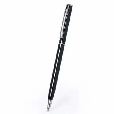 Boligrafo Caja Acrilica Negro Plano