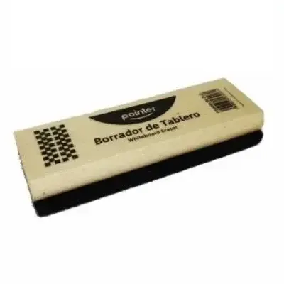 Borrador Pizarra Pointer Madera