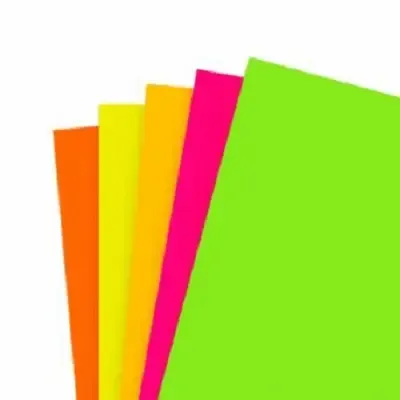 Cartulina Fluor