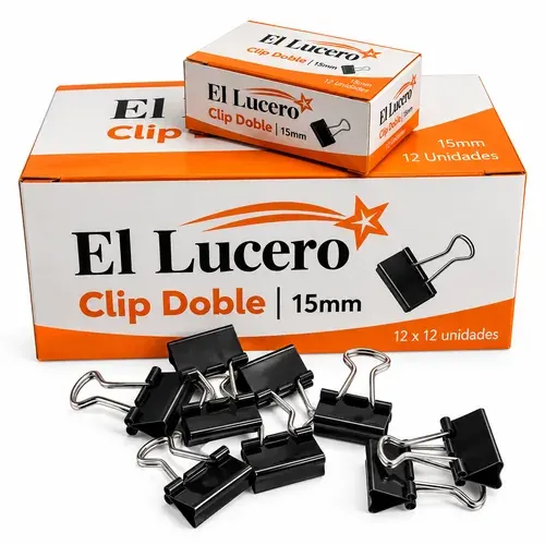 Clip Apretador 15mm Lucero