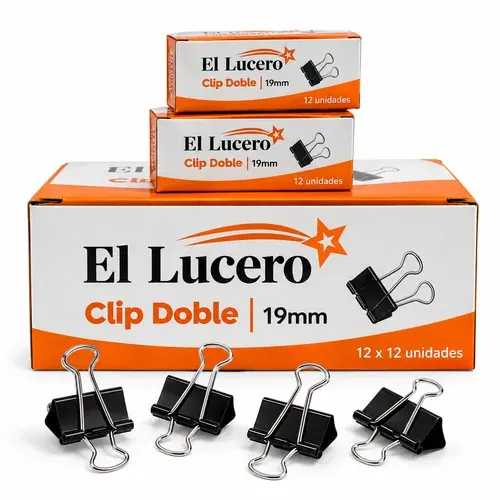 Clip Apretador 19mm Lucero