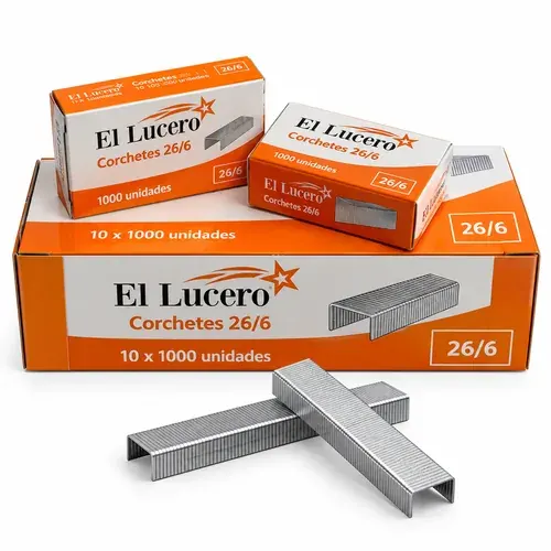 Corchete 26/6 1000 Lucero