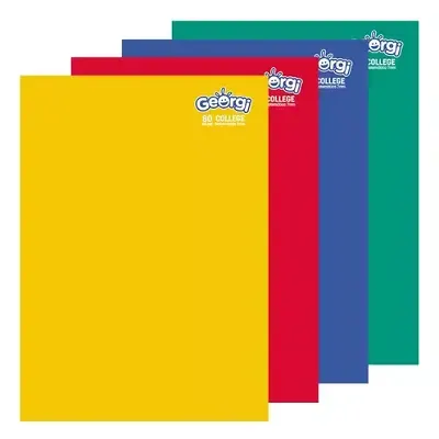 Cuaderno College 7mm 80 Hjs Georgi