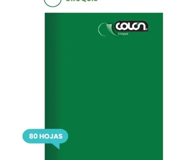 Cuaderno College Croquis 80 Hjs Colon