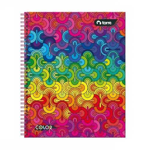 Cuaderno Universitario 7m Torre Clas.color