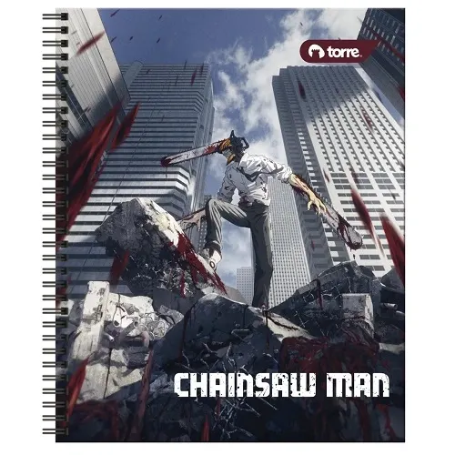 Cuaderno Universitario Torre 7m Chainsaw