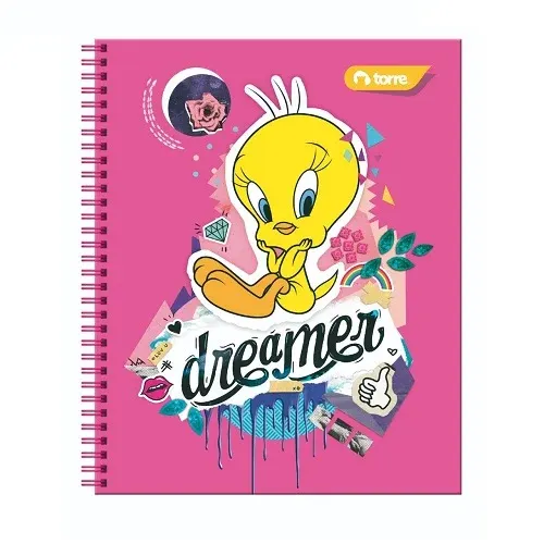 Cuaderno Universitario Torre 7m Tweety