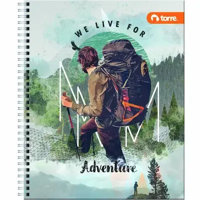 Cuaderno Universitario Torre Clasico Hombre
