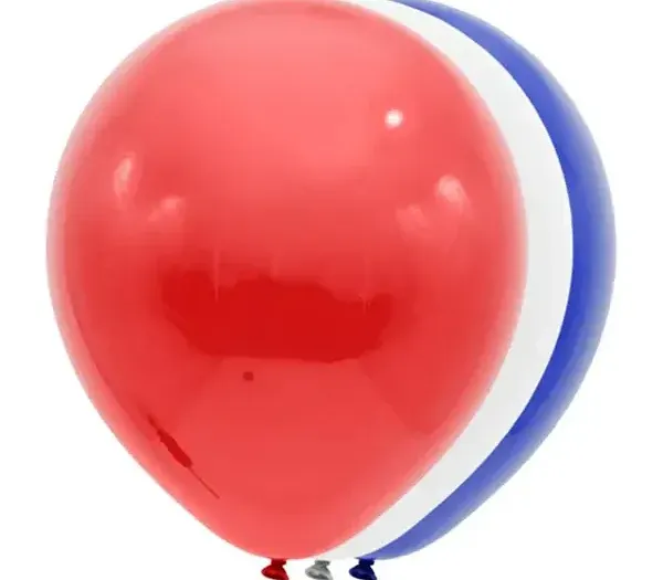 Globo Tricolor 50un