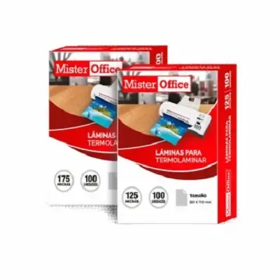 Lamina Plastificar Oficio Mr.office