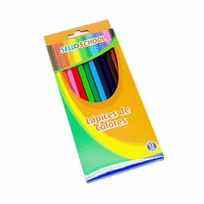 Lapiz Color Sellopencil Largo