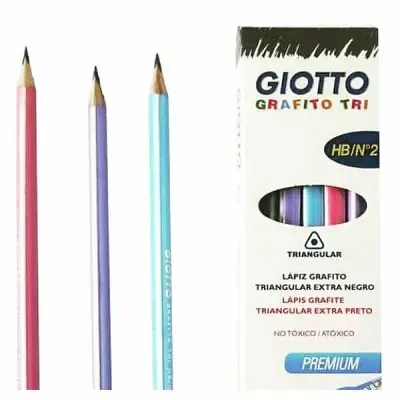 Lapiz Grafito Giotto Triangular