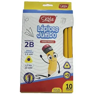 Lapiz Grafito Jumbo Skole