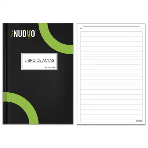 Libro Actas Nuovo 100 Hjs