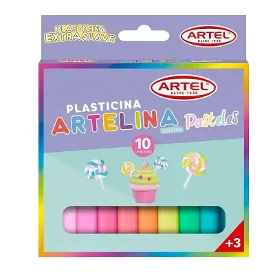 Plasticina Artelina Pasteles
