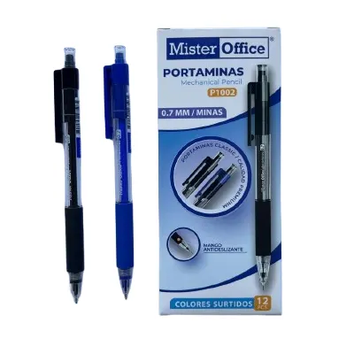 Portamina 0.7 Mr.office 2 Colores