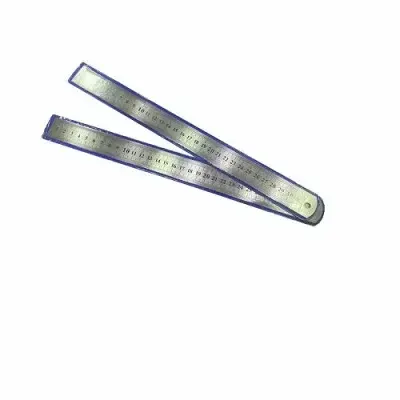 Regla Metalica 30 Cm Lucero