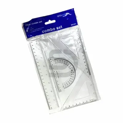 Set Regla 20 Cm