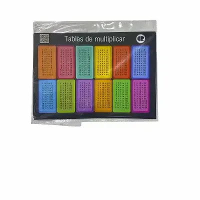 Tabla Multiplicar Adhesiva Cr