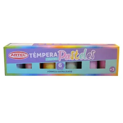 Tempera Pastel Artel 6 Colores