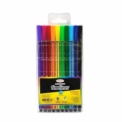 Tiralineas Artel 10 Colores